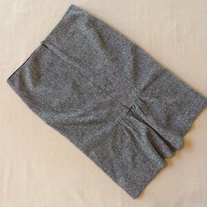 Bebe Gray Midi Skirt